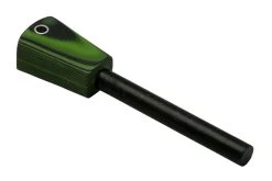 Bark River Firesteel KFS-TGBS, Toxic Green & Black SureTouch -Udendørs Værktøjsbutik BRKFS TGBS 03 barkriver