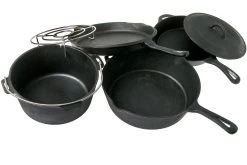 Camp Chef Six Piece Cast Iron Set