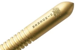 Rick Hinderer Extreme Duty Pen, Matt Brass -Udendørs Værktøjsbutik HRK EDP BR BB 04 rickhinderer