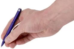 Rick Hinderer Investigator Pen Aluminium Matte Purple, Tactical Pen -Udendørs Værktøjsbutik HRK INVP AL MPU 04 rick hinderer investigator pen