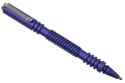 Rick Hinderer Spiral Investigator Pen, Aluminum, Matte Purple, Tactical Pen