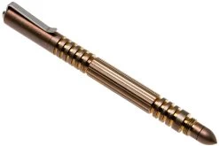 Rick Hinderer Investigator Pen Titanium Bronze, Tactical Pen