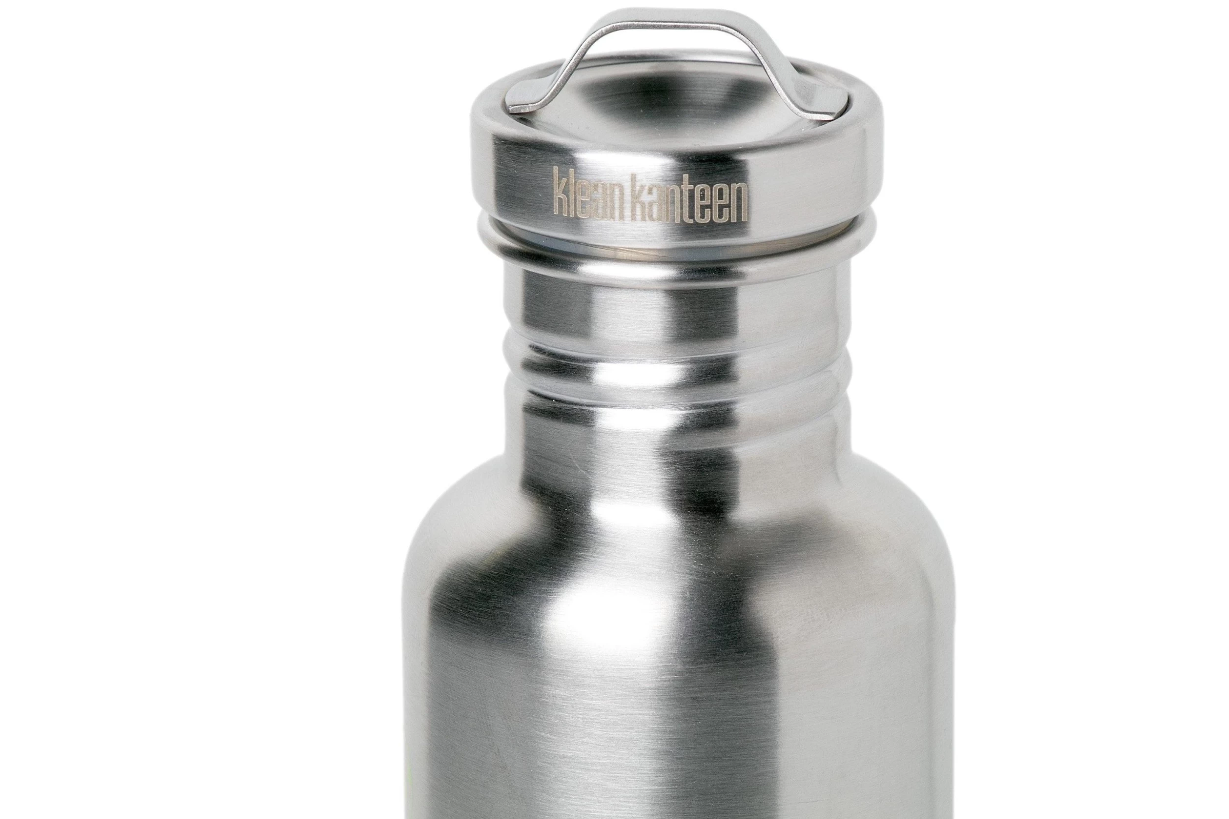 Klean Kanteen All Stainless Loop Cap, Leak Proof Cap, Stainless Steel 2 Klean Kanteen All Stainless Loop Cap, Leak Proof Cap, Stainless Steel - Billede 2