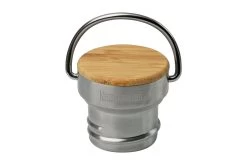 Klean Kanteen Stainless Bamboo Cap, Leak-proof Cap, Stainless Steel And Bamboo