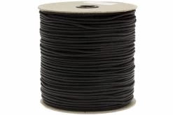550 Paracord Type III, Color: Black, 1000 Ft (304.8 M)