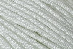 Knivesandtools 550 Paracord Type III, Colour: White W/ Glow In The Dark, 100 Ft (30.48 M)