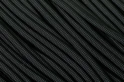 Knivesandtools 550 Paracord Type III, Colour: Black, 50 Ft (15,24 M)