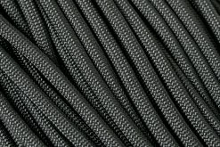 Knivesandtools 550 Paracord Type III, Colour: Charcoal Grey, 50 Ft (15.24 M)