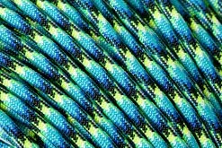 Knivesandtools 550 Paracord Type III, Colour: Oceans Of Fire, 50 Ft (15.24 M)