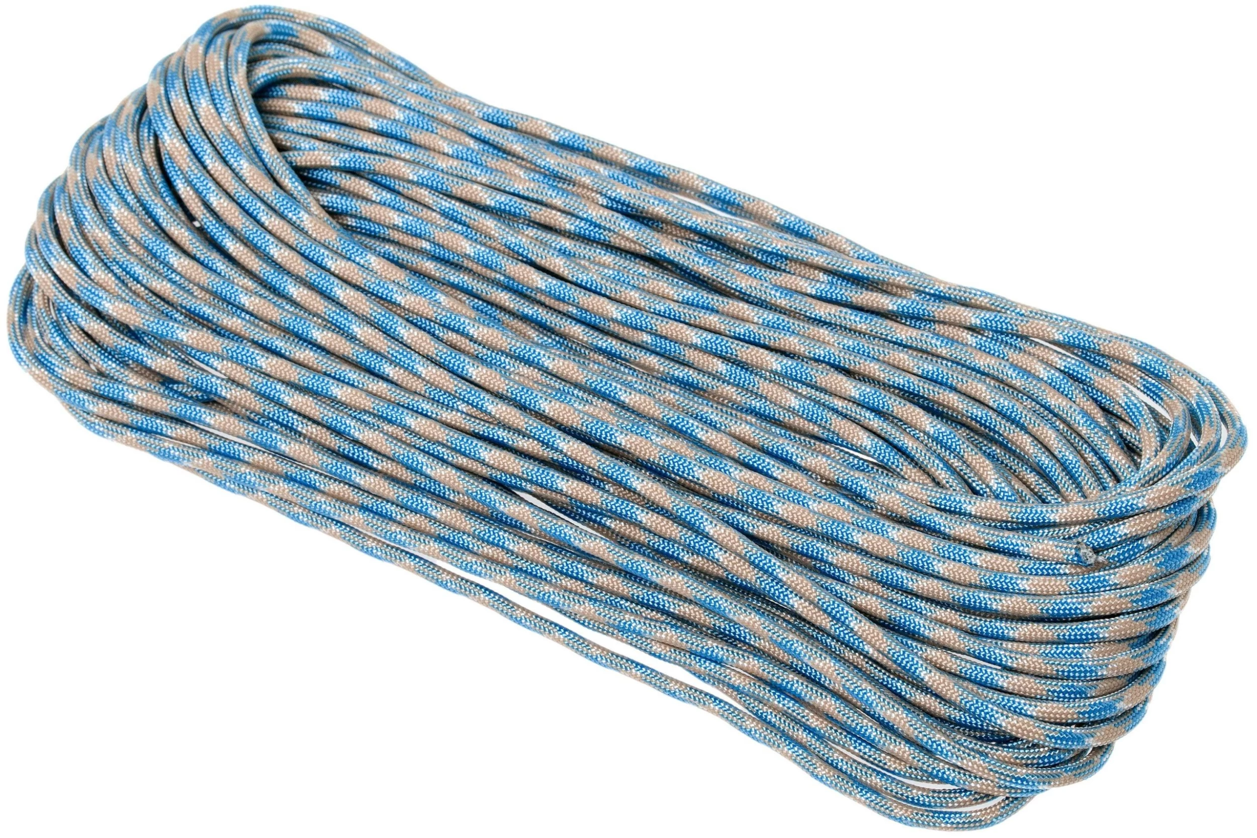 Knivesandtools 550 Paracord Type III, Colour: Carolina Beach, 50 Ft (15.24 M) 2 Knivesandtools 550 Paracord Type III, Colour: Carolina Beach, 50 Ft (15.24 M) - Billede 2
