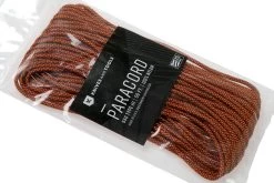 Knivesandtools 550 Paracord Type III, Colour: Burgundy With Goldenrod Diamonds - 50 Ft (15.24 Meters) -Udendørs Værktøjsbutik KTPC350 03 knivesandtools