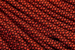 Knivesandtools 550 Paracord Type III, Colour: Neon Orange Diamonds - 50 Ft (15.24 Meters)