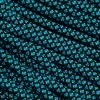Knivesandtools 550 Paracord Type III, Colour: Neon Turquoise Diamonds - 50 Ft (15.24 Meters)