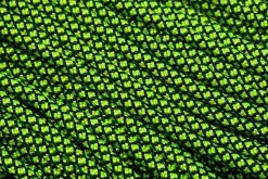 Knivesandtools 550 Paracord Type III, Colour: Neon Yellow Diamonds - 50 Ft (15.24 Meters)