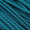 Knivesandtools 550 Paracord Type III, Colour: Turquoise With Teal Diamonds - 50 Ft (15.24 Meters)