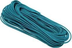 Knivesandtools 550 Paracord Type III, Colour: Turquoise With Teal Diamonds - 50 Ft (15.24 Meters) -Udendørs Værktøjsbutik KTPC381 02 knivesandtools