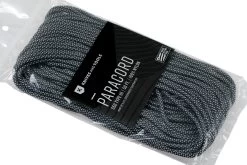 Knivesandtools 550 Paracord Type III, Colour: Dark Knight With Silver Metallic X - 50 Ft (15.24 Meters) -Udendørs Værktøjsbutik KTPC392 03 knivesandtools