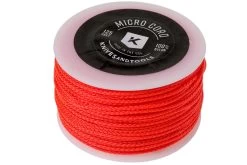 Knivesandtools Micro Cord, Colour: Neon Orange, 125 Ft (38.1 M)