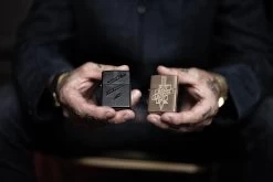 Knivesandtools Zippo Black Matte Snake, Black, Lighter -Udendørs Værktøjsbutik KTZPBRASSKNIFE 10 KATOZIPPO 1