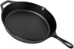Lodge Classic Cast Iron Frying Pan L10SK3, Diameter Approx. 31 Cm