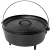 Lodge Camp Dutch Oven Boy Scout Logo L12CO3BS, Contents Approx. 5.6 L