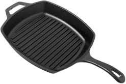 Lodge Grill Pan Square, Width Approx. 26.5 Cm