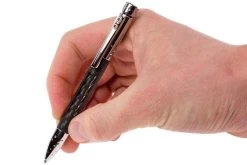 LionSteel Nyala Carbon Fiber Grey Shine Pen NY-FC-GYS -Udendørs Værktøjsbutik LI NYFC GYS 05 lionsteel nyala li nyfc gys 05