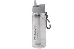 LifeStraw Go 2-stage Water Bottle With Filter, Transparent