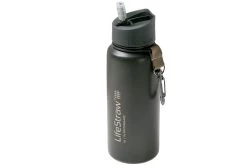 LifeStraw Go Stainless Steel Insulated Bottle With Filter, Grey