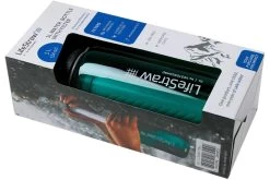 LifeStraw Go 2-stage Water Bottle With Filter 1 Litre, Teal -Udendørs Værktøjsbutik LWGO2 1L DT 04 lifestraw