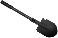 Off Grid Tools Manganese Camping Shovel, Black, Folding Shovel -Udendørs Værktøjsbutik OGT SHVLMAG 04 ogt