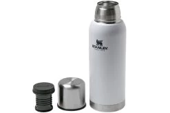 Stanley The Stainless Steel Vacuum Bottle 1L, White, Thermos -Udendørs Værktøjsbutik PI10 01570 021 03 stanley