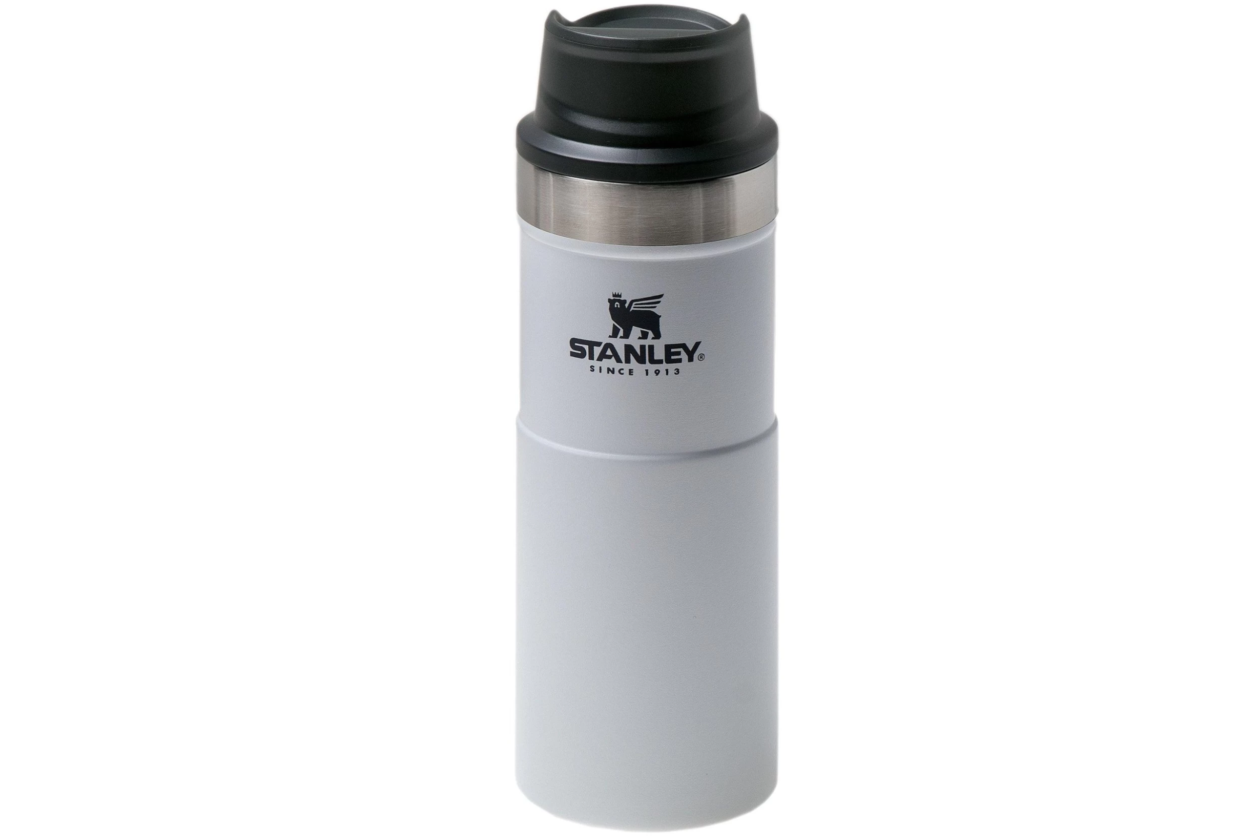 Stanley The Trigger-Action Travel Mug 470 Ml, White, Thermos 1 Stanley The Trigger-Action Travel Mug 470 Ml, White, Thermos