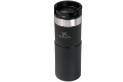 Stanley The NeverLeak Travel Mug 470 Ml, Matte Black, Thermos Bottle