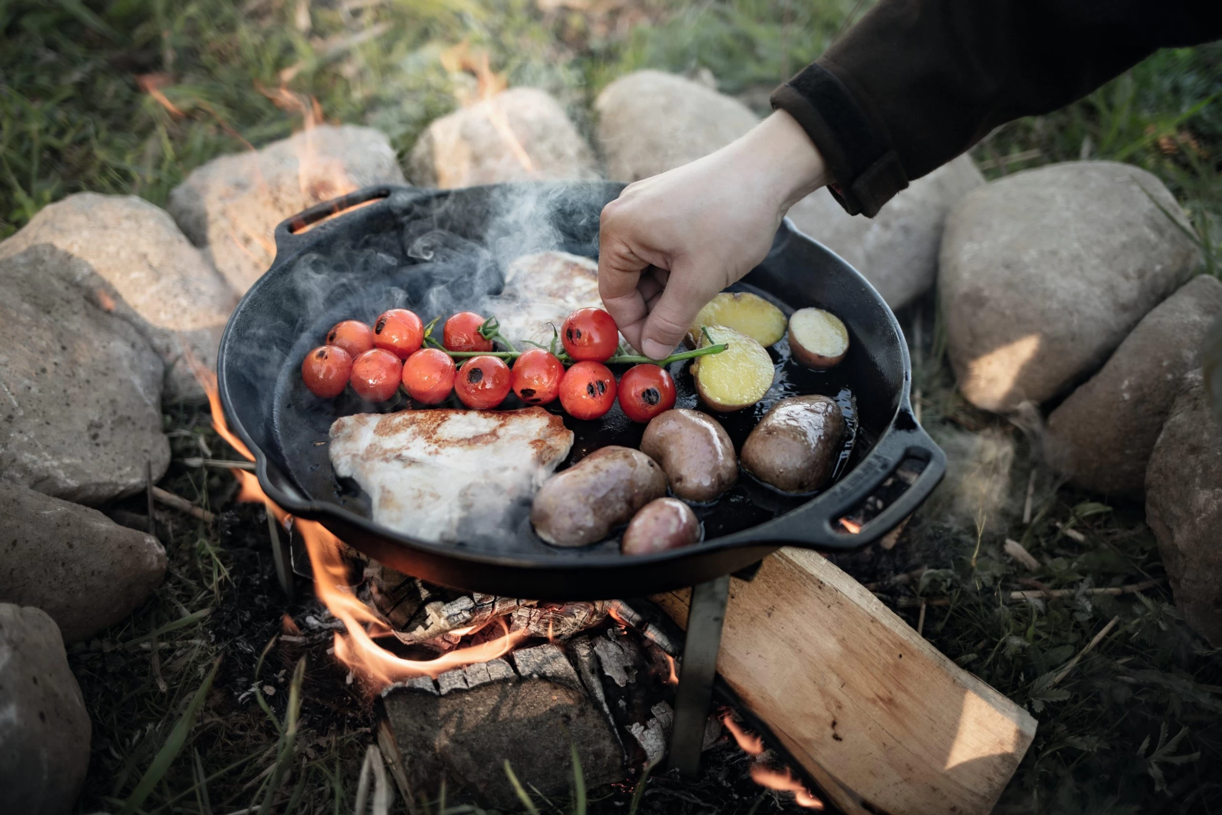 Petromax Skillet/ Frying Pan FP40H With Two Handles, FP40H-T 3 Petromax Skillet/ Frying Pan FP40H With Two Handles, FP40H-T - Billede 3