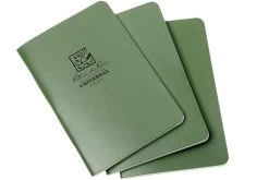 Rite In The Rain Notebook 4 5/8 X 7 Green, 3-piece, 971FX