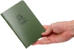 Rite In The Rain Notebook 4 5/8 X 7 Green, 3-piece, 971FX -Udendørs Værktøjsbutik RR971FX 04 rite in the rain rr971fx 04
