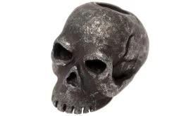 Schmuckatelli Classic Skull Bead Black Oxidized