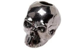 Schmuckatelli Classic Skull Bead Black Hematite