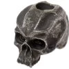 Schmuckatelli Cyber Skull Bead Black Oxidized