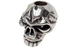 Schmuckatelli Emerson Skull Bead Pewter