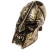 Schmuckatelli Spartan Skull Bead Roman Brass Oxidized