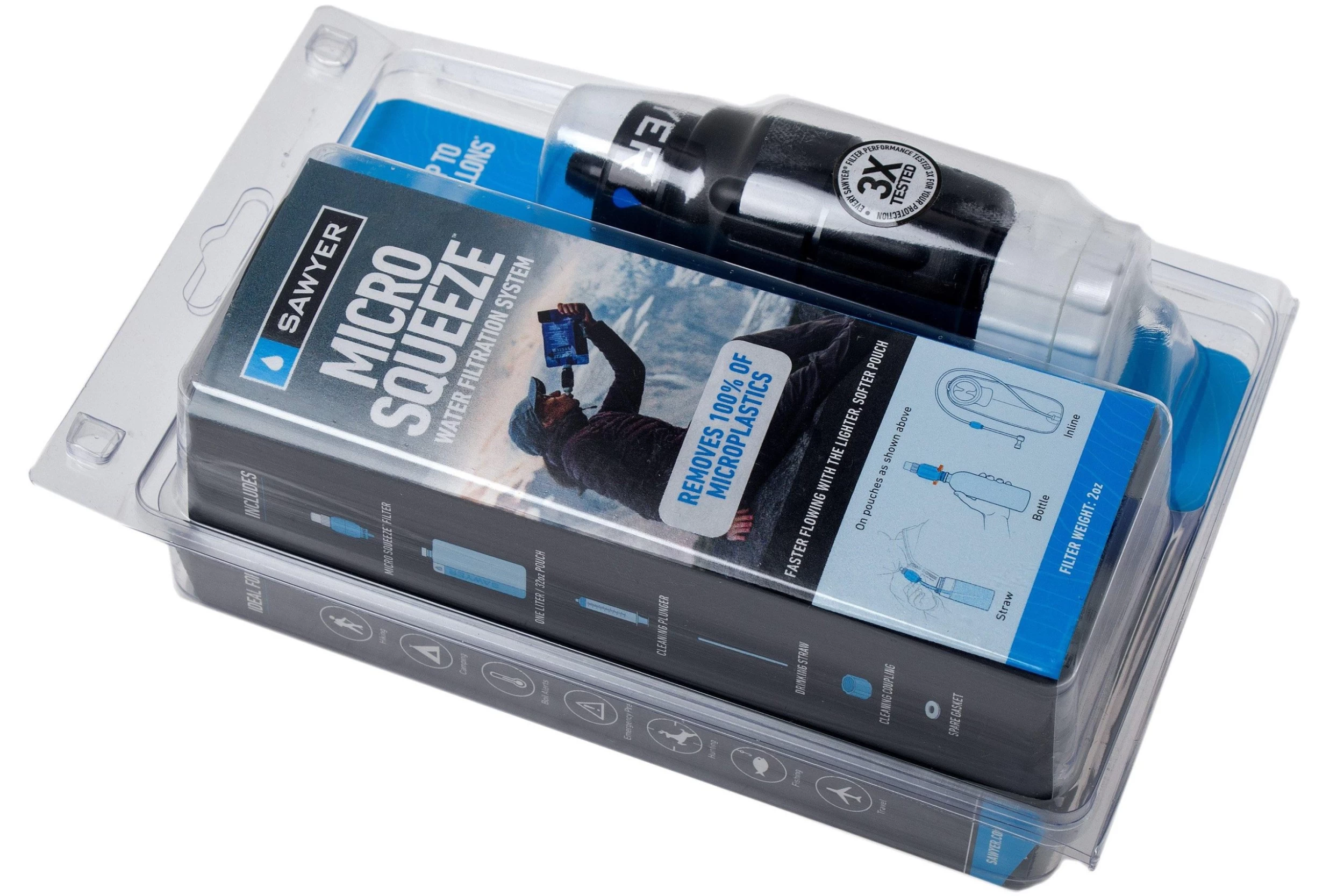 Sawyer Micro Squeeze Water Filter 4 Sawyer Micro Squeeze Water Filter - Billede 4