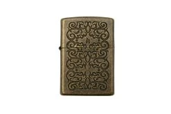 Zippo Ornament Tattoo Antique Brass 60006435, Lighter