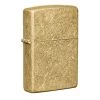 Zippo Regular Model Tumbled Brass 49477-000002, Lighter